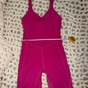 Lululemon Align Body Suit 6” Pink